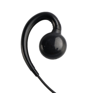 K-018 Small PTT-B6 Curve Hook Earhook Headset For TK-208 TH-D7 RPU416A KG-UVD1