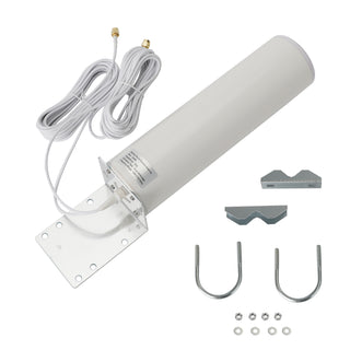 WiFi Antenna 4G LTE Antena SMA 28dBi Omni Antenne Male 5M Dual Cable 698-2700MHz