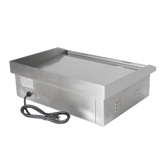 22-Inch Commercial Electric Griddle 3000W Countertop Griddle Electric Flat Top Grill