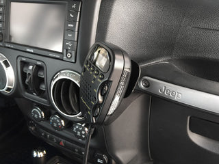 Areyourshop CB Radio Mic Mount Holder for Wrangler JK Models 2011-Present