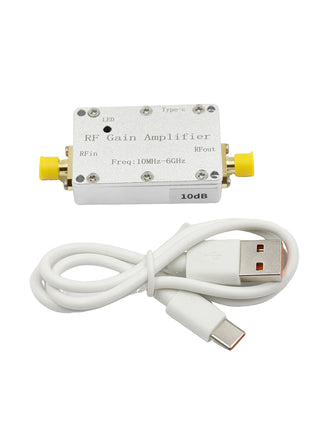 10M-6GHz RF Amplifier 10dB High Gain Driver Receiving Amplifier for GPS Receiver