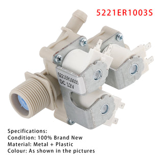 5221ER1003S Washing Machine Cold Water Inlet Valve For LG 4869496 AP6798394