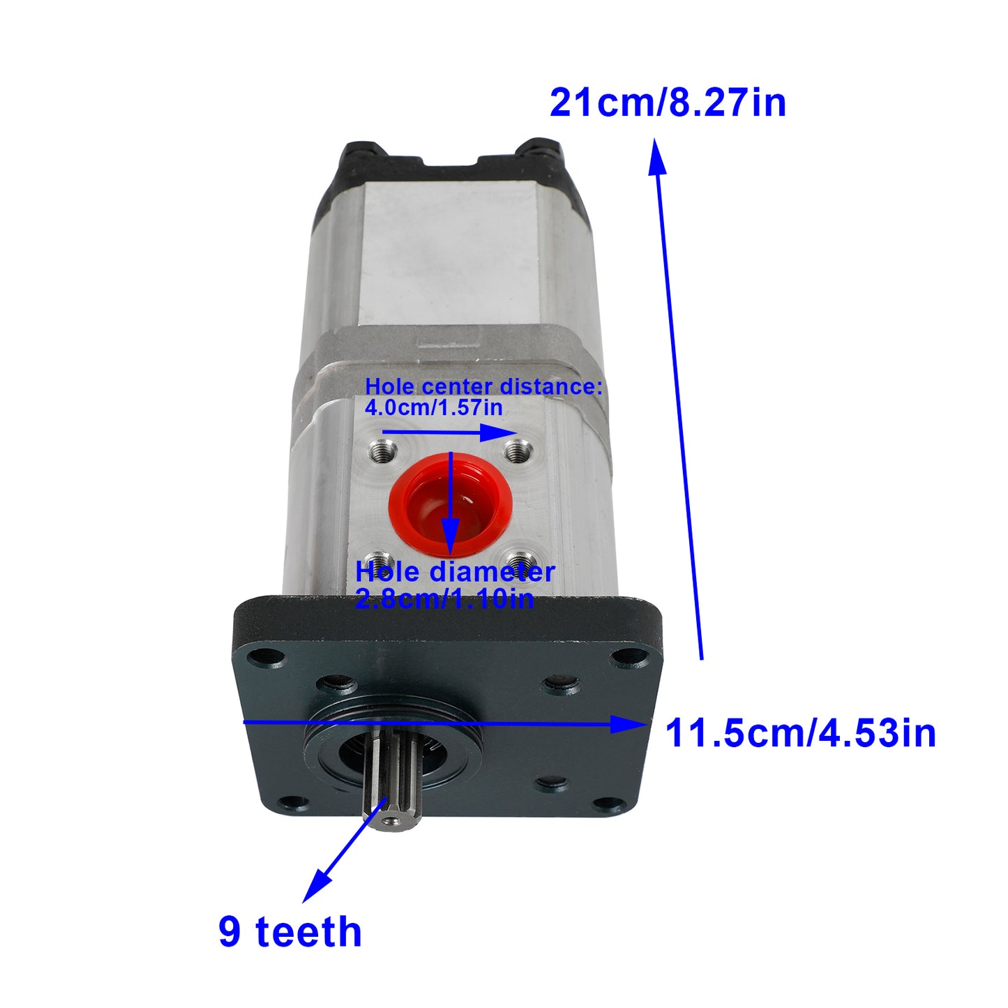 47129338 Hydraulic Pump For New Holland TL100A TL80A TL90A TN85A TN85DA TN95A Generic