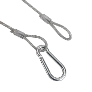 1Pcs 26.4"Steel Wire Safety Security Cable For Stage Light Clamp Par Light