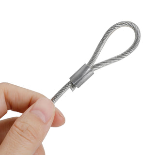 1Pcs 26.4"Steel Wire Safety Security Cable For Stage Light Clamp Par Light