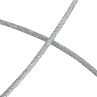 1Pcs 26.4"Steel Wire Safety Security Cable For Stage Light Clamp Par Light
