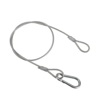 1Pcs 26.4"Steel Wire Safety Security Cable For Stage Light Clamp Par Light