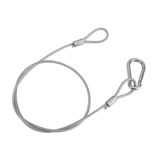 1Pcs 26.4"Steel Wire Safety Security Cable For Stage Light Clamp Par Light