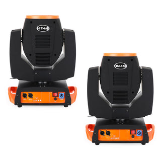 2Pcs 230W 7R Beam Zoom Sharpy 8 Prism DMX Stage Lighting Moving Head Light Disco