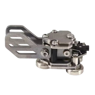 Stainless Steel Double paddle HF Shortwave Automatic Key CW Key Morse Code Key