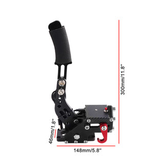 14Bit PS4/PS5 Handbrake for Racing Game Steering Wheel Thrustmaster T300RS Black