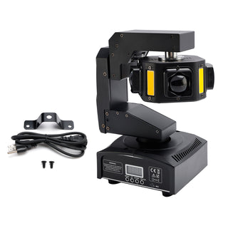 6LED Moving Head Light 3-Axis Beam Stage DMX Spot Disco Party Show Lighting