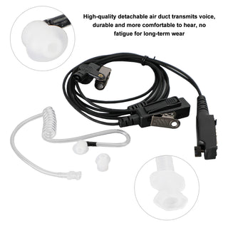 Acoustic Tube PTT Mic Headset Fit for Sepura STP8000 STP8030 STP8035 STP8038