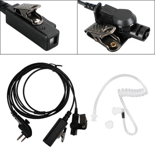Acoustic Tube PTT Mic Headset Fit for HYT TC-446S TC-500 TC-500S TC-508 TC-510
