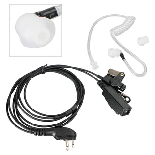 Acoustic Tube PTT Mic Headset Fit for HYT TC-446S TC-500 TC-500S TC-508 TC-510