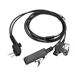Acoustic Tube PTT Mic Headset Fit for HYT TC-446S TC-500 TC-500S TC-508 TC-510