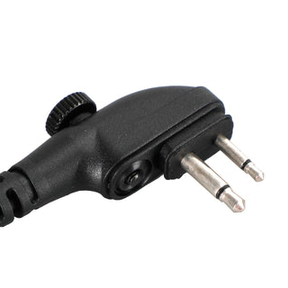 Acoustic Tube PTT Mic Headset Fit for HYT TC-446S TC-500 TC-500S TC-508 TC-510