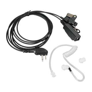 Acoustic Tube PTT Mic Headset Fit for HYT TC-446S TC-500 TC-500S TC-508 TC-510