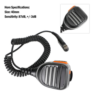 Hand Microphone Speaker Fit for HYT PD600 PD602 PD605 PD660 PD662 X1E X1P Radio