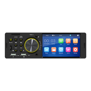 4.1" Single DIN Car MP5 Player Touch Screen FM Stereo Radio Bluetooth + Camera