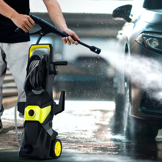 Portable 3000 PSI Electric High-Pressure Washer Yellow 2.6 GPM Power Washer