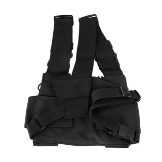 Universal Tactical Multifunctional Chest Harness Bag for Field Operations Radio