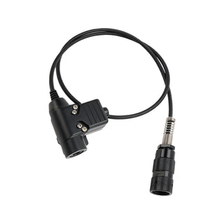 6-Pin Element U94 PTT Key Switch Connector For AN/PRC148 PRC152 U329 Radio