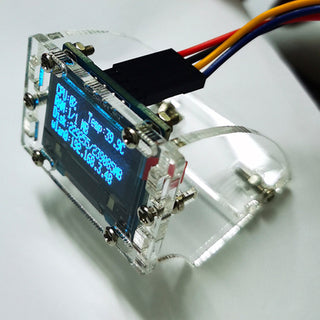 Raspberry Pi 4B 0.96-inch OLED Display Module IP Hard Disk Information SSD1306