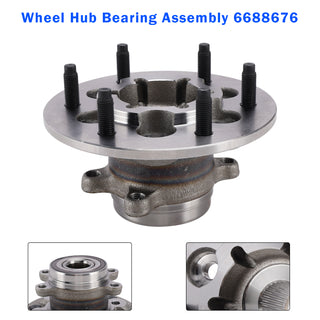 6688676 For Bobcat Wheel Hub Bearing Assembly Toolcat 5600 5610 UW56