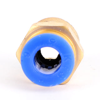 10 Pieces Pneumatic 6mm Tube X 1/4" Npt Male Connector Push To Connect Fitting