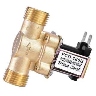 1/2" Ac 220V Normally Closed Electric Solenoid Valve For Solar Water Heater
