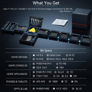 55-in-1 Mini Multi-Tool Kit