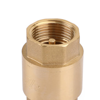 DN15/DN20 NPT In-Line Check Valve Brass Spring Loaded Inline 200PSI
