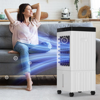 3-IN-1 Evaporative Air Cooler Conditioner w/ Remote Control Fan & Humidifier