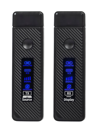 HDMI Wireless Screen Projector HD 1080P 50M Video Transmitter Receiver Black