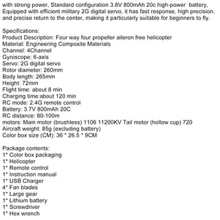 Wltoys K170 RC Helicopter – Brushless 4CH with 6-Axis Gyro