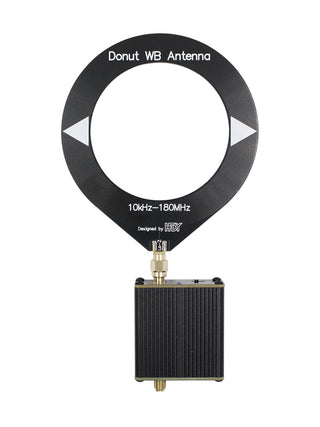 10Khz-180Mhz Upgraded Donut Broadband Antenna With Low Impedance Converter