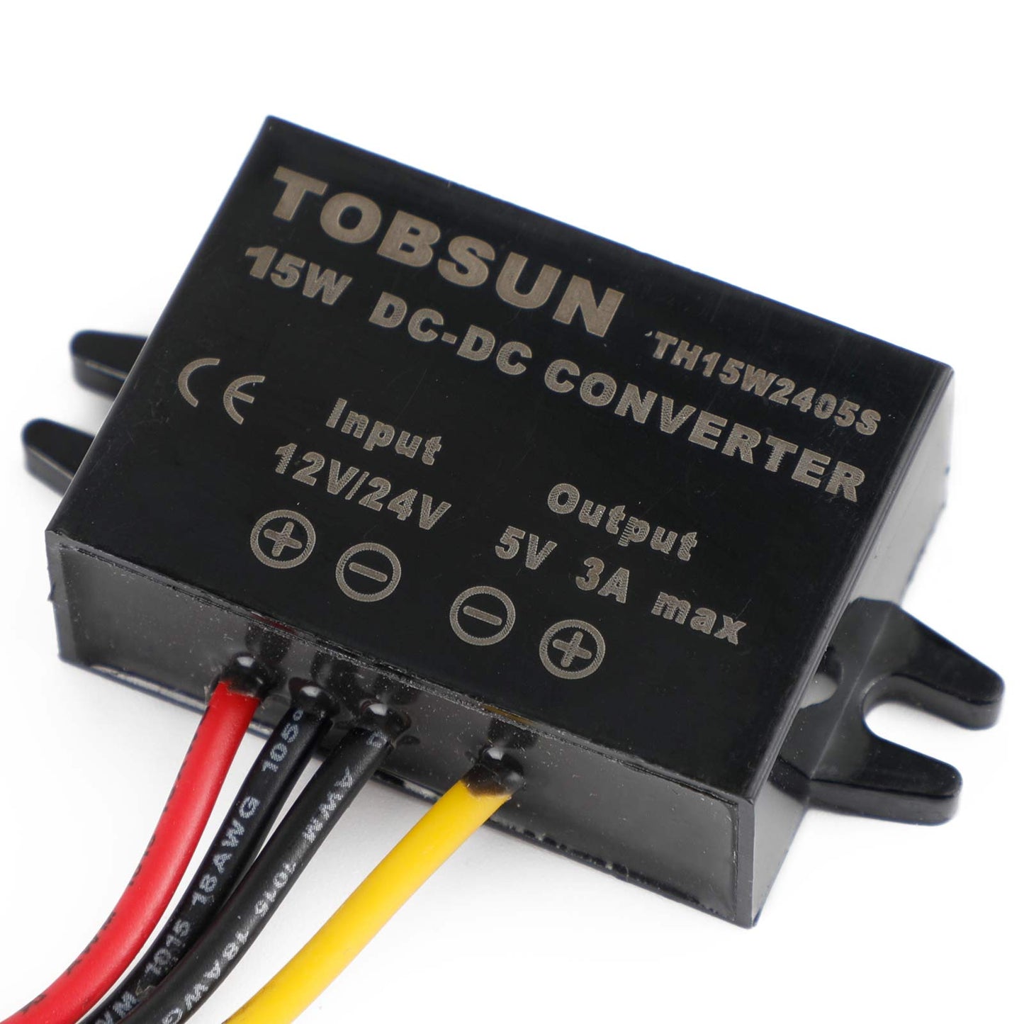 Better Waterproof DC-DC Converter 12V Step Down to 5V Car Power Supply Module 3A Generic