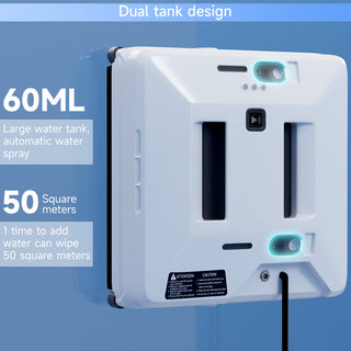 Smart Window Cleaning Robot with Auto Route Planning - for Home Window Glass Wiping