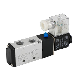 Pneumatic Electric Solenoid Air Valve 4V210-08 Dc24V 2 Position 5 Way PT 1/4"