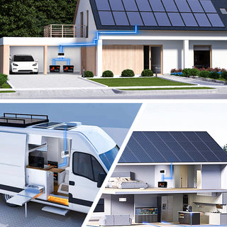 12V24V48V 10A-60A PWM Solar Controller Universal Photovoltaic Charger Controller