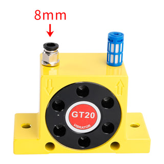 GT8/10/13/16/20/25 Pneumatic Turbine Vibrators Silent Industrial Turbine Vibrator