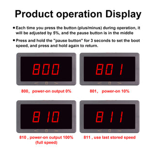 PWM DC Motor Speed Controller Dimmer 6V 12V 24V 5A + Reversible Remote Control