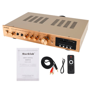 2000W 5CH Amplifiers Amplificador HiFi Stereo AV Surround Amplifier FM Theater