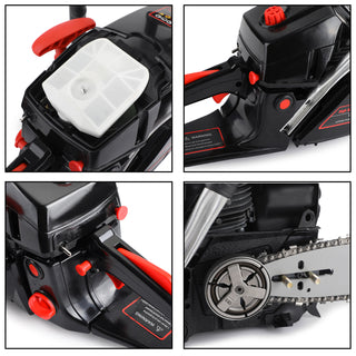 22" Bar 62cc Chainsaw Powered Engine Gasoline Chain Saw Red & Black