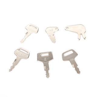 21 Ignition Key Set Heavy Construction Equipment For Case Jd Komatsu Volvo Laser