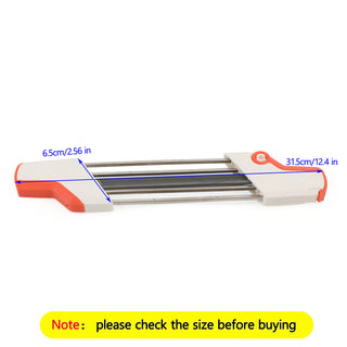 2 IN 1 Easy Chainsaw File Chain Sharpener Kits 7/32 5.5mm For Stihl 3/8"P 404"