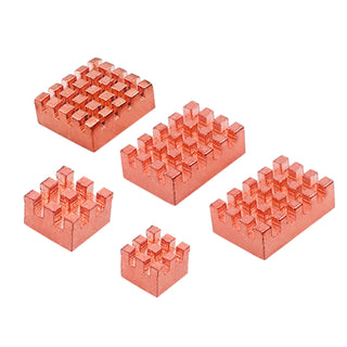 Banana Pi Radiator OpenWrtOne Pure Copper Heat Sink with Adhesive CPU Cooler