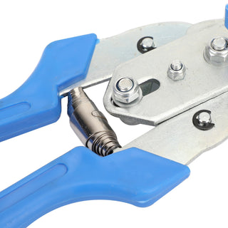 Hog Ring Plier & 600xM Clips Jaws Tool Staples Chicken Mesh Wire Cage