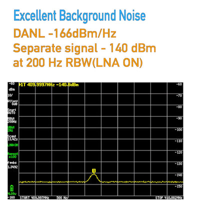 Handheld Spectrum Analyzer For TinySA ULTRA 3.95" Touch Screen+Battery Generic